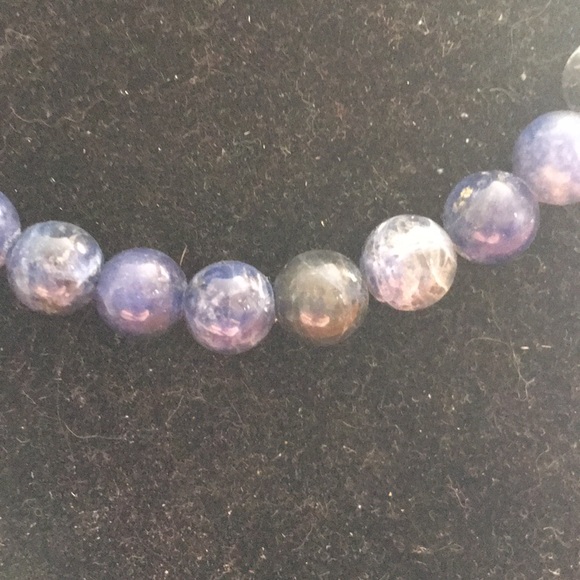 Vintage Lapis Lazuli strand of beads necklace Dtr - Picture 2 of 6